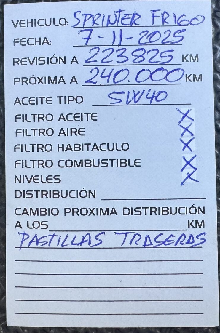 MERCEDES-BENZ SPRINTER 314CDI FRIGORIFICO 