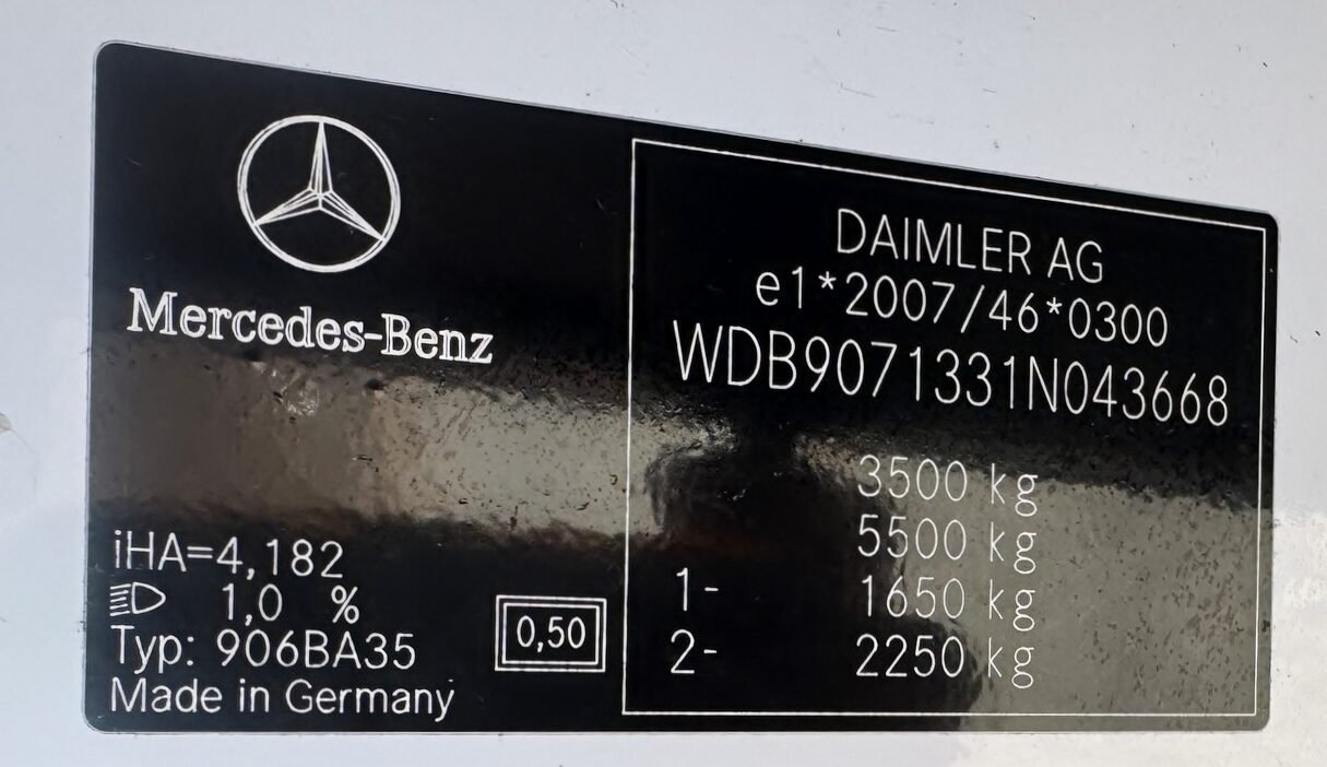 MERCEDES-BENZ SPRINTER 314CDI FRIGORIFICO 